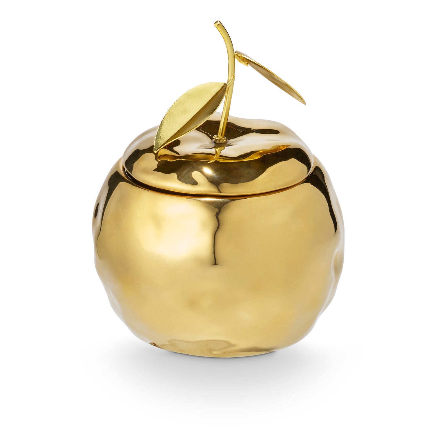 Gilded Citrus Holiday Fruit Candle
