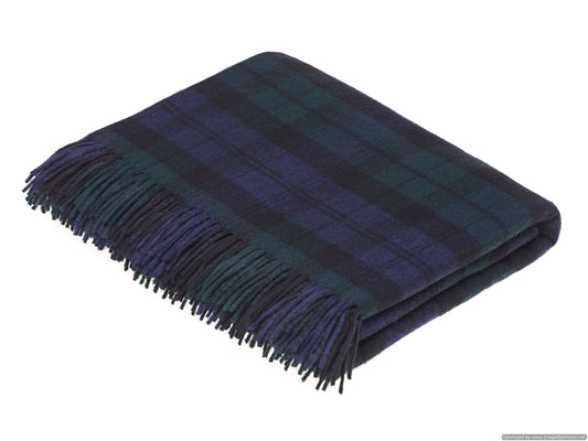 Tartan Plaid Blanket  - Blackwatch