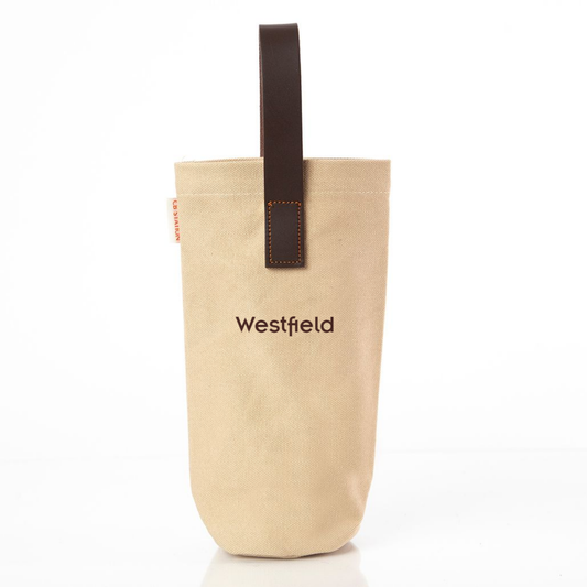 Leather Grip Wine Carrier, Westfield, Color Safari