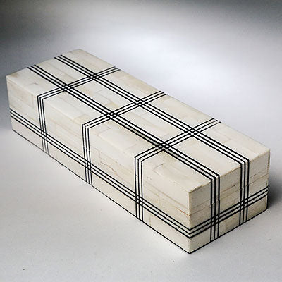 Hatch Pattern Bone Box