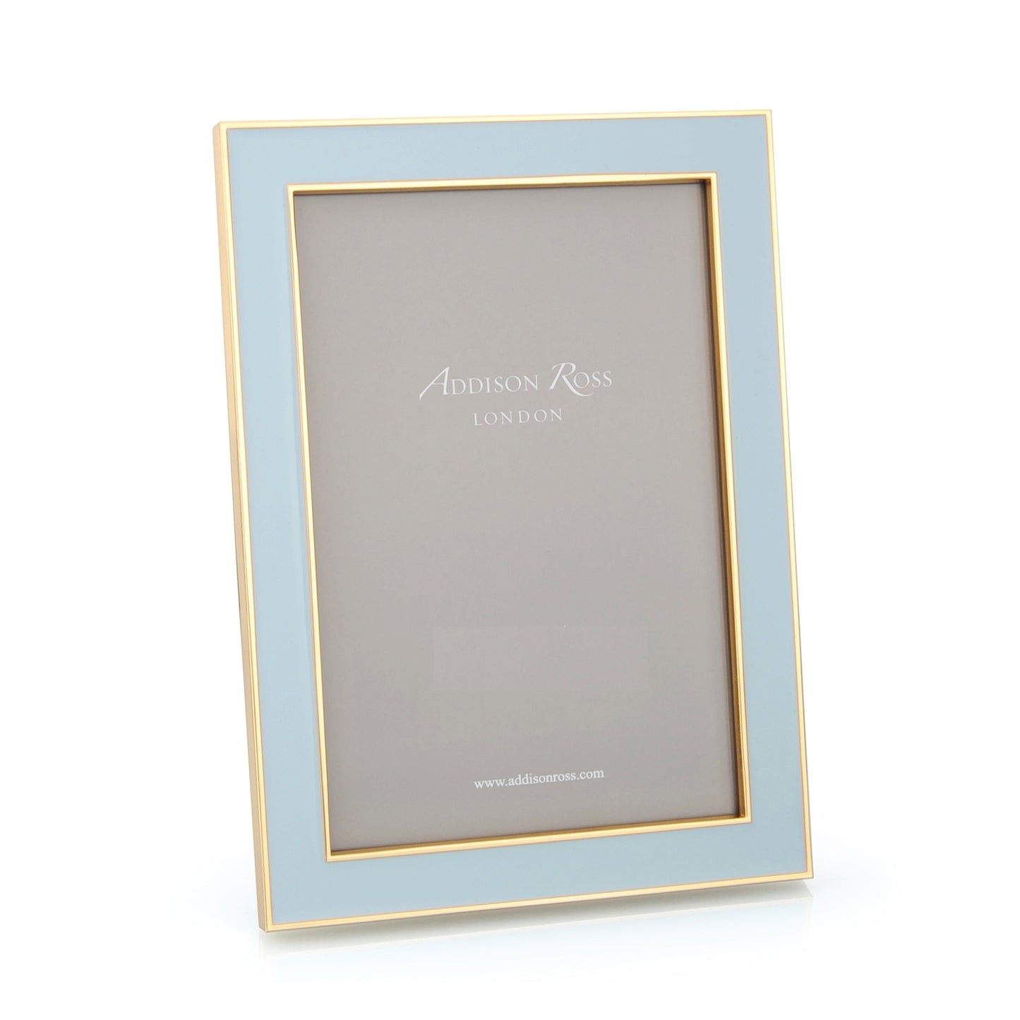 Powder Blue and Gold Frame