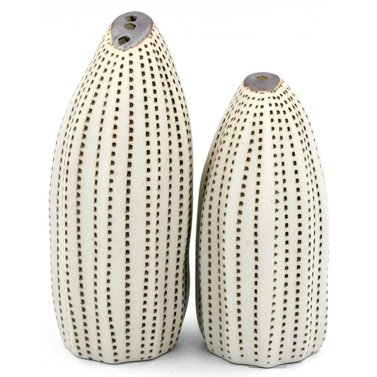 Seda Handcrafted Porcelain Salt and Pepper Shaker set
