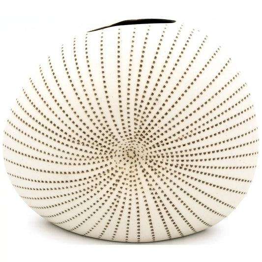 Diva Round Mini Handcrafted Porcelain Bud Vase