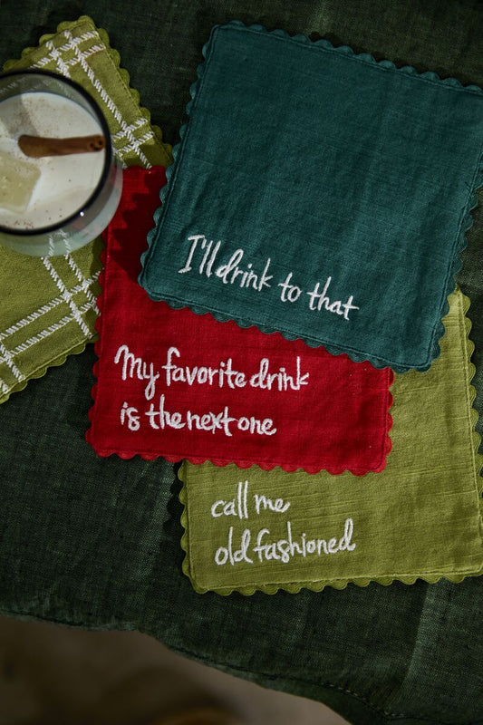 Holiday Spirit Cocktail Napkins