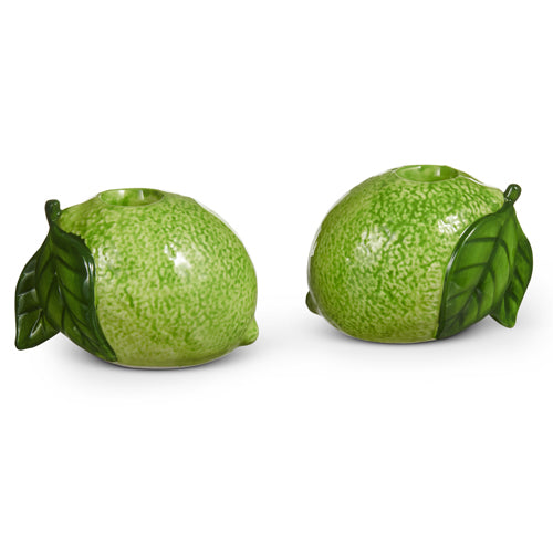 Lime Candle Holder