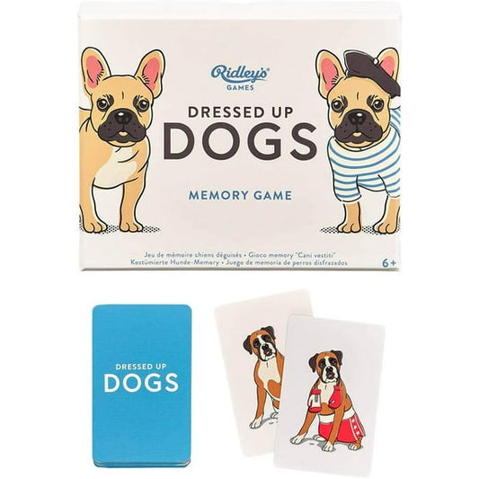 Memory Game Dressed Up Dogs