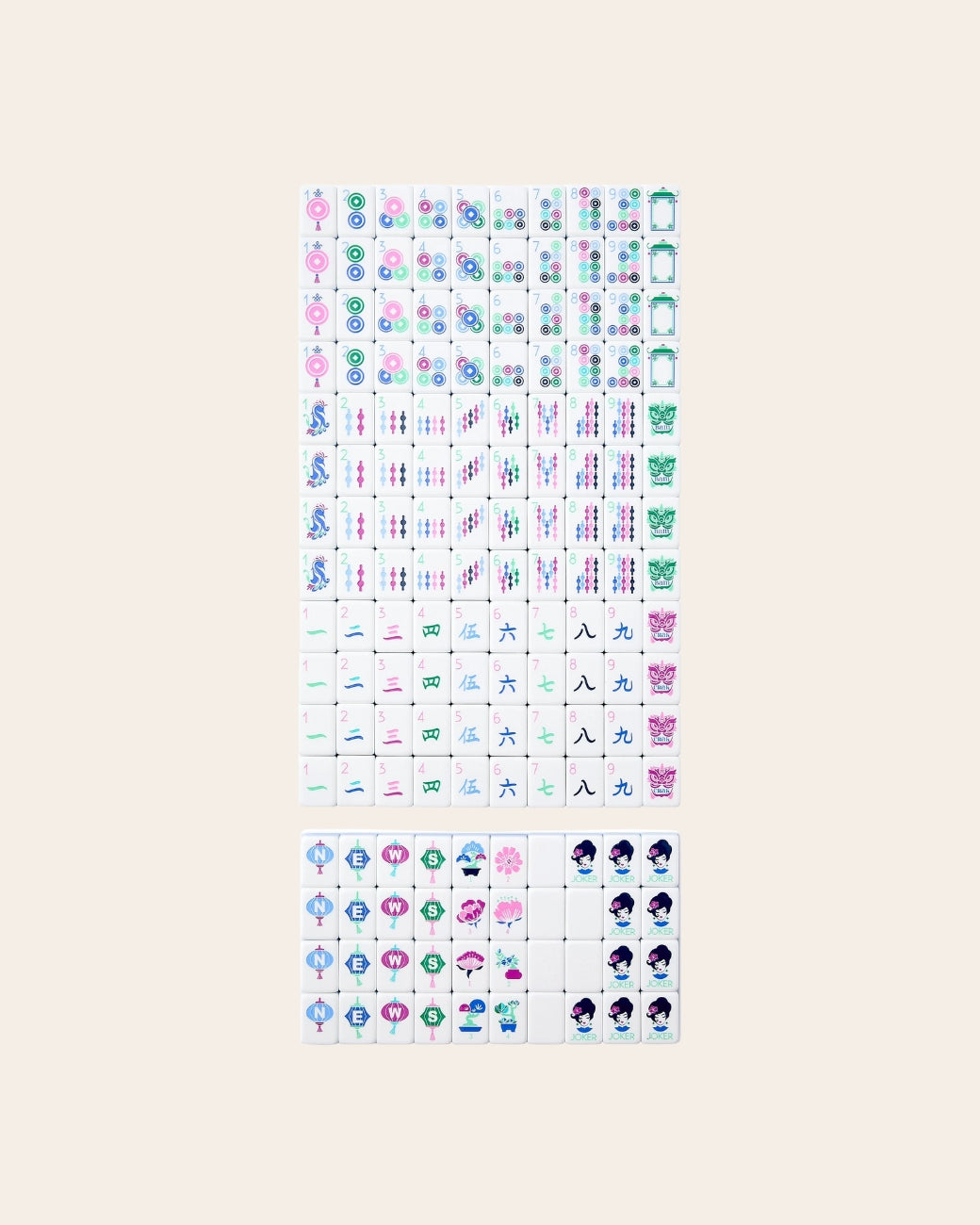 Lola Mahjong Tiles