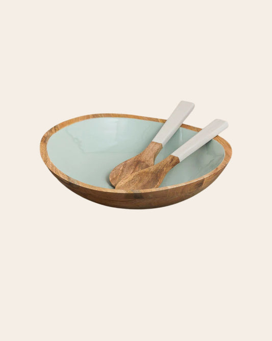 Madras Oversized Bowl, Sage