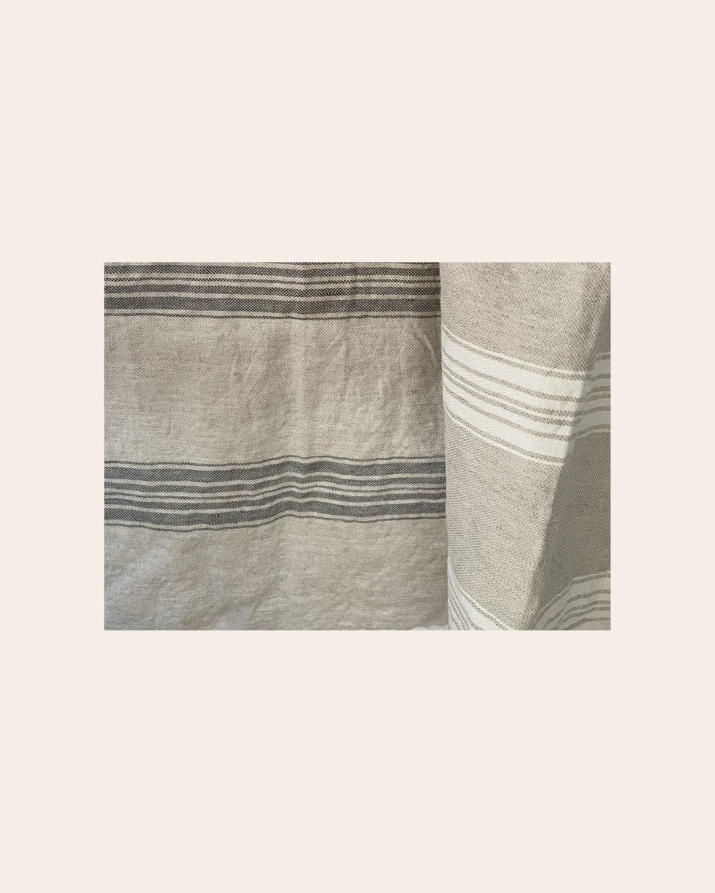 Nico King Duvet - Stone