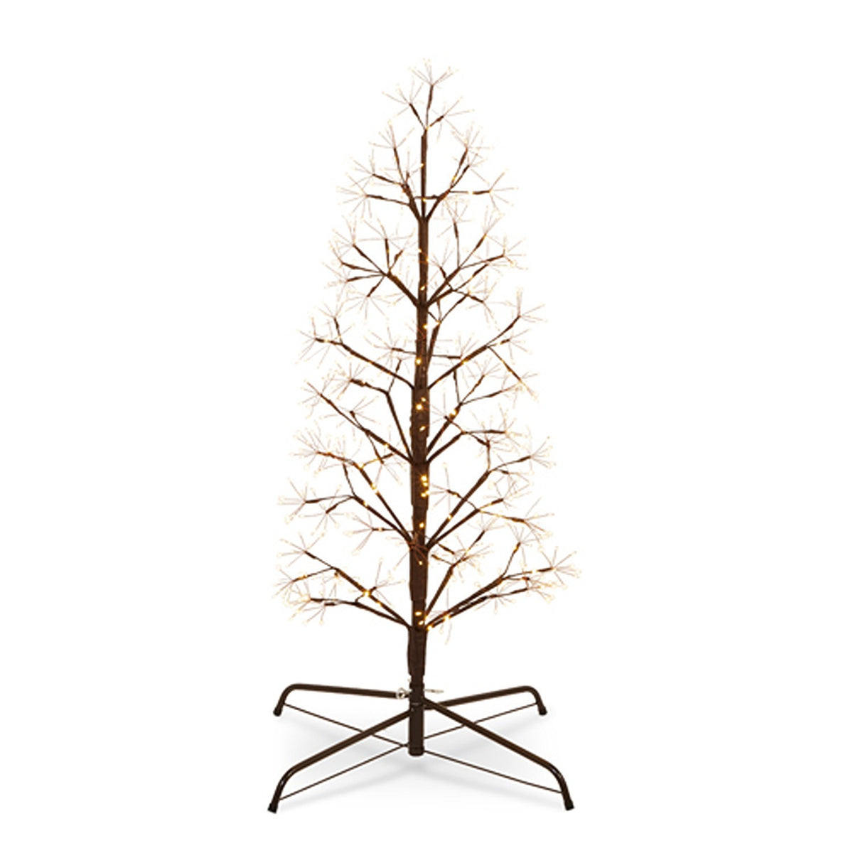 4' Brown Fairy Light Tape Pod Tree