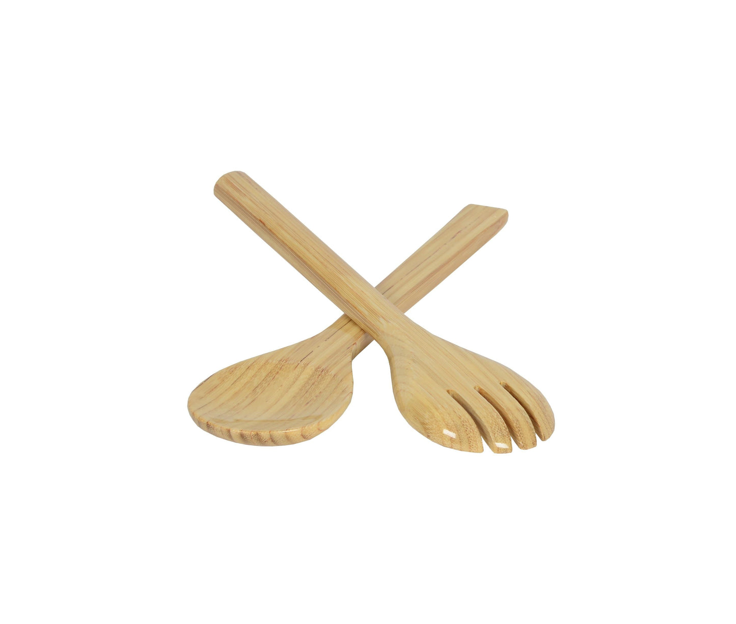 Bamboo Small Salad Server Set