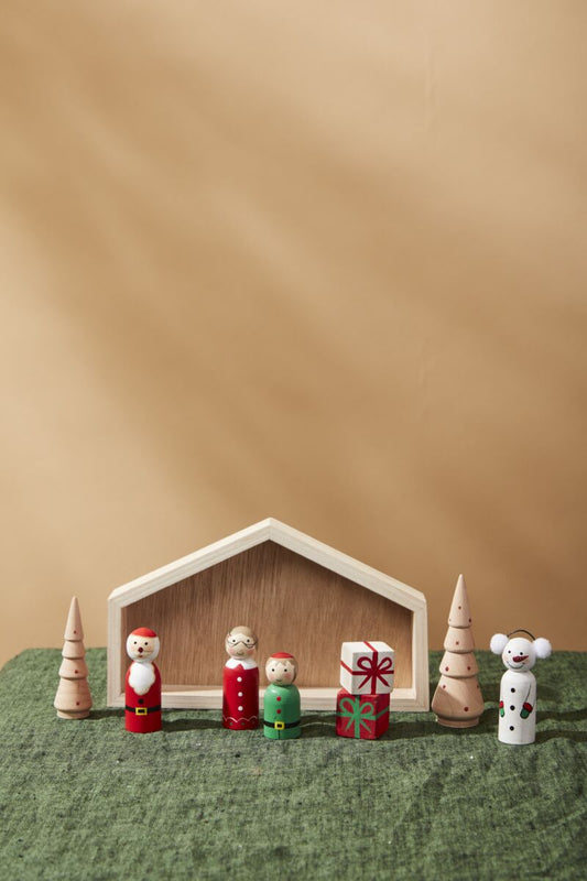 Santa's Workshop Set of 9