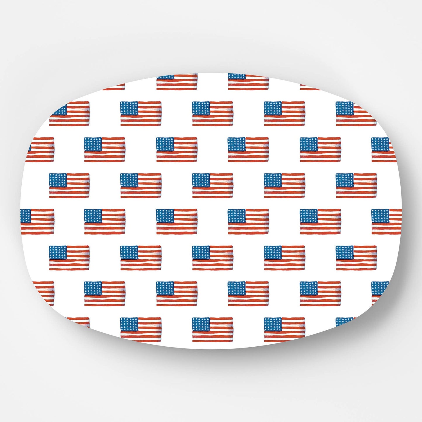 WH Serving Platter | American Flag