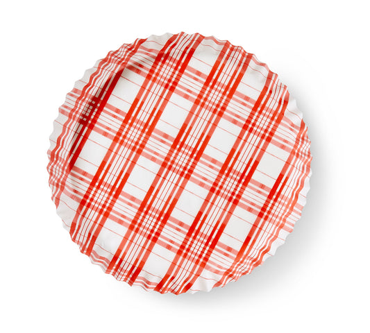 Liners - Pre-formed style "Red Plaid"