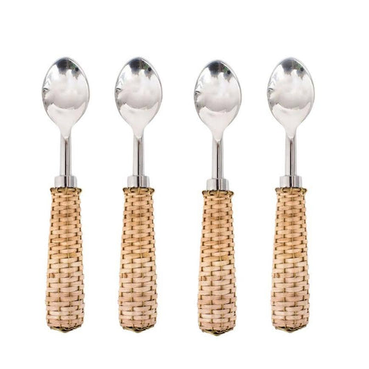 Basketweave Condiment Spoon