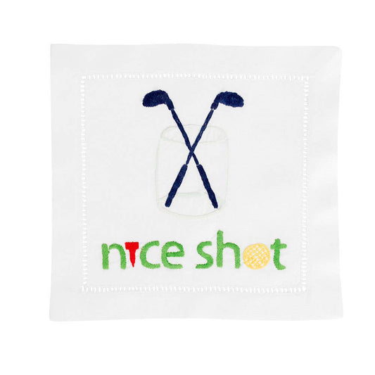 Nice Shot Cocktail Napkin