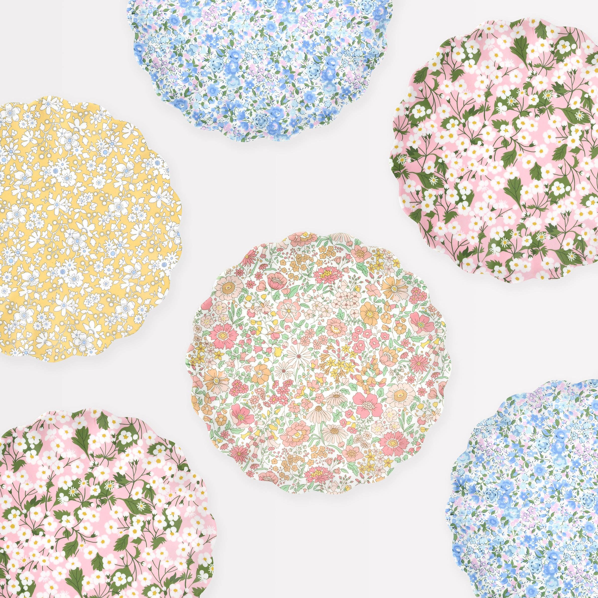 Meri Meri Liberty Plates