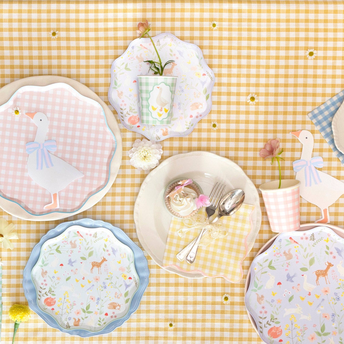 Gingham Large Napkins