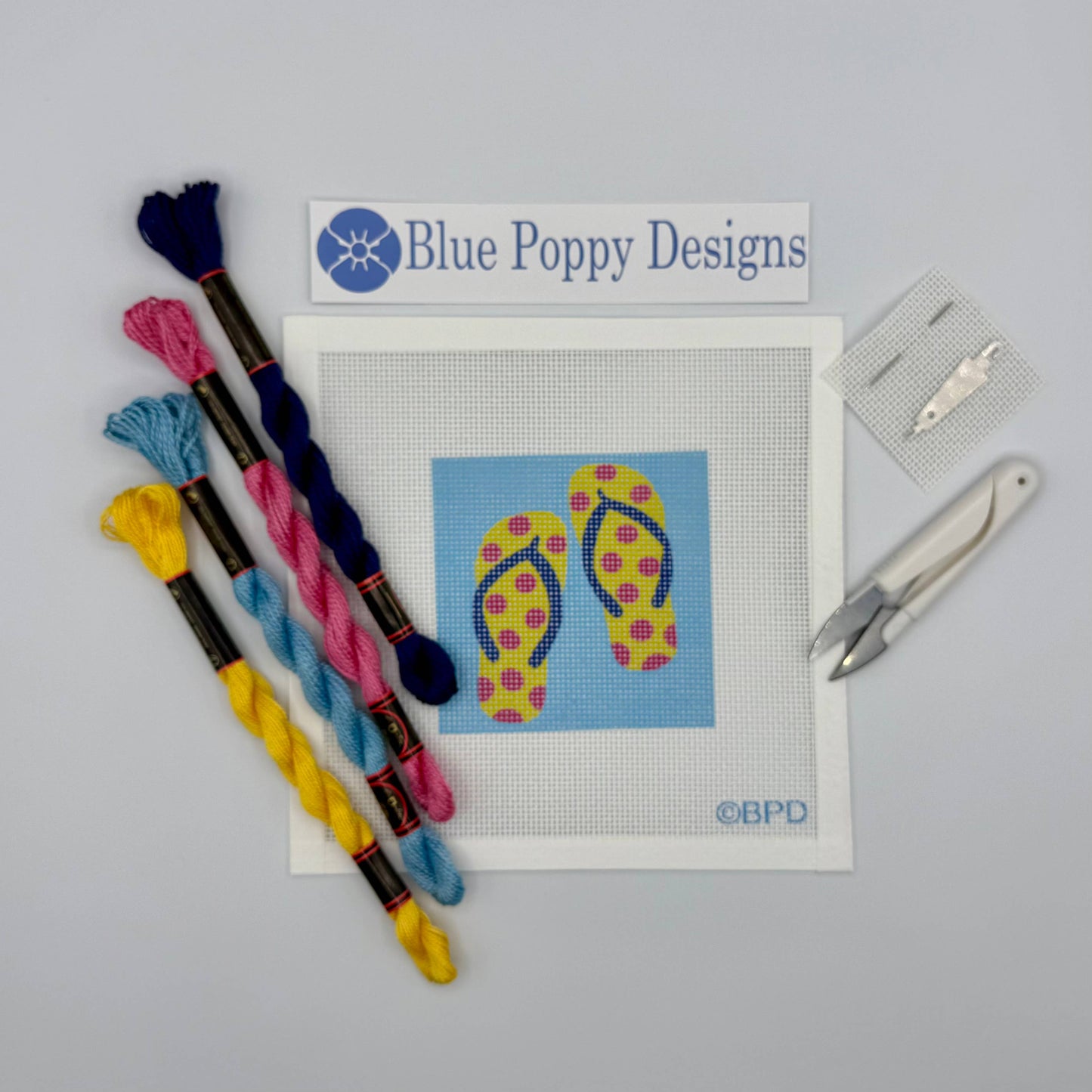 Flip Flops Needlepoint Kit