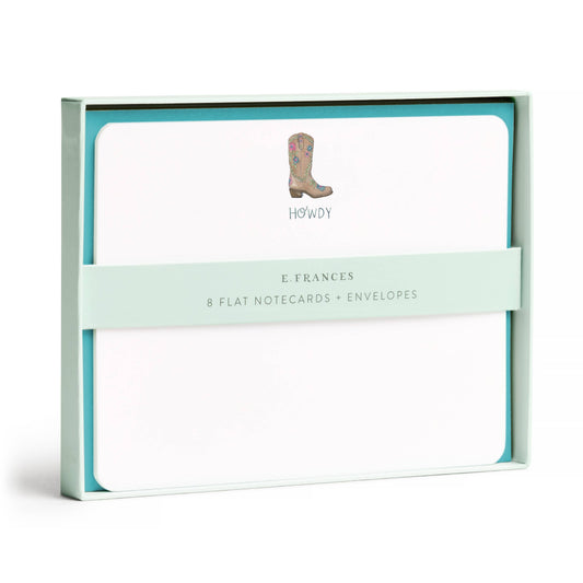 Cowboy Boot Flat Note Set