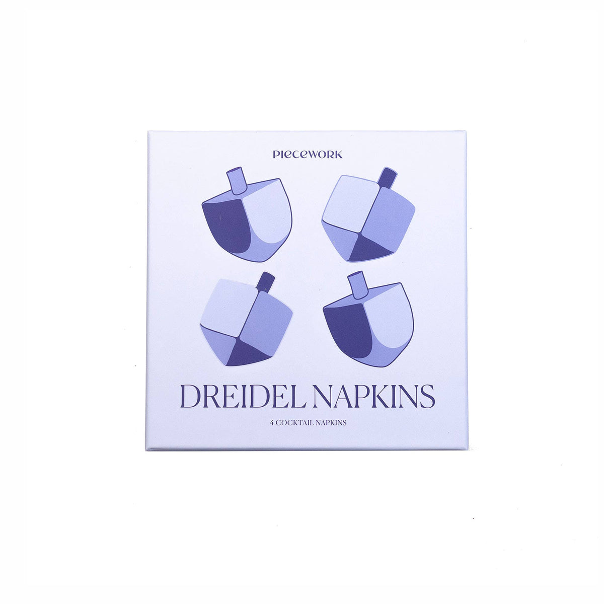 Dreidel Cocktail Napkins - Set of 4