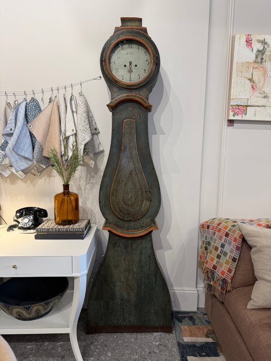 1840 Swedish Mora Grandfather Clock
