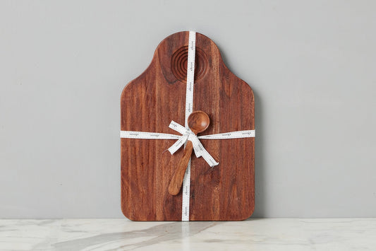 Dutch Dipping Board with Scoop, Large, Natural