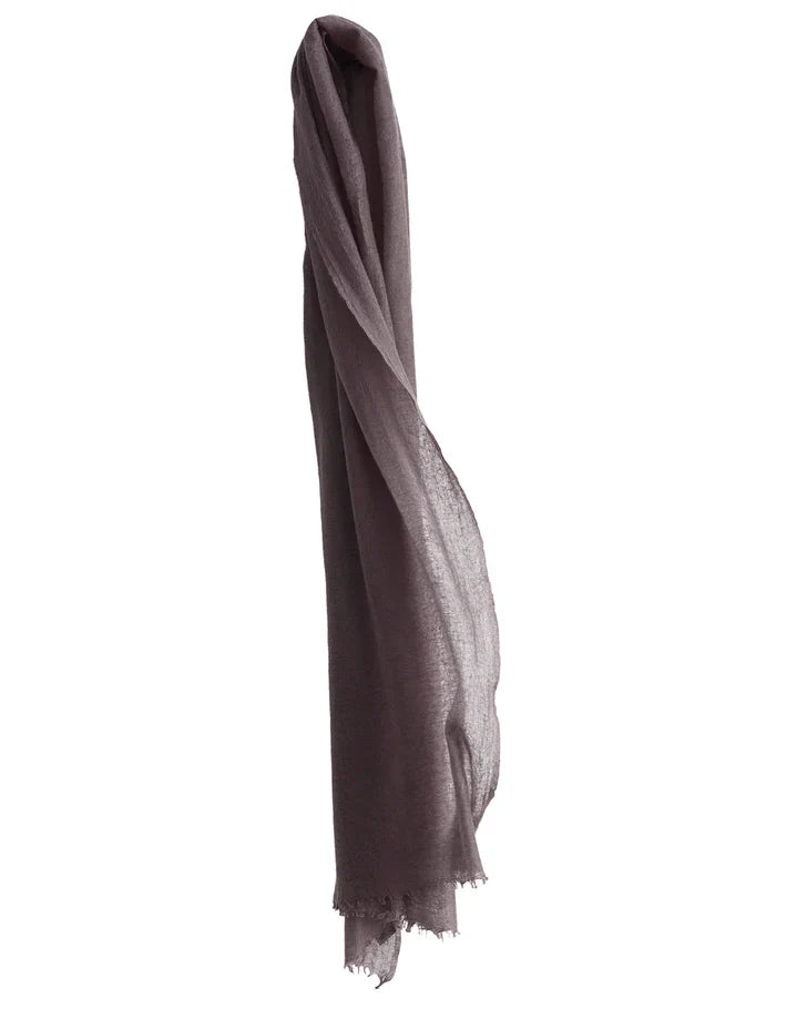 Cashmere Whisper Neckerchief - Heather Charcoal