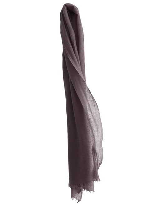 Cashmere Whisper Neckerchief - Heather Charcoal