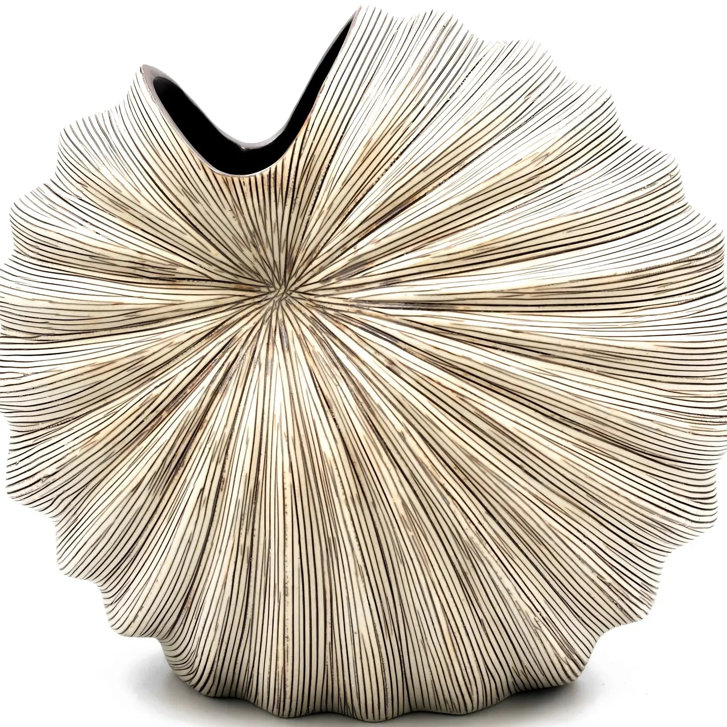Palm Handcrafted Porcelain Vase