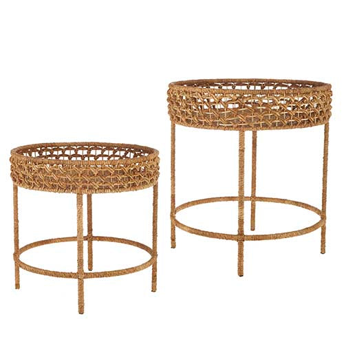 Woven Accent Table, Large