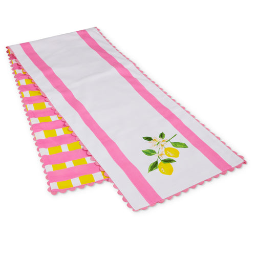 Citrus Weave Reversible Table Runner