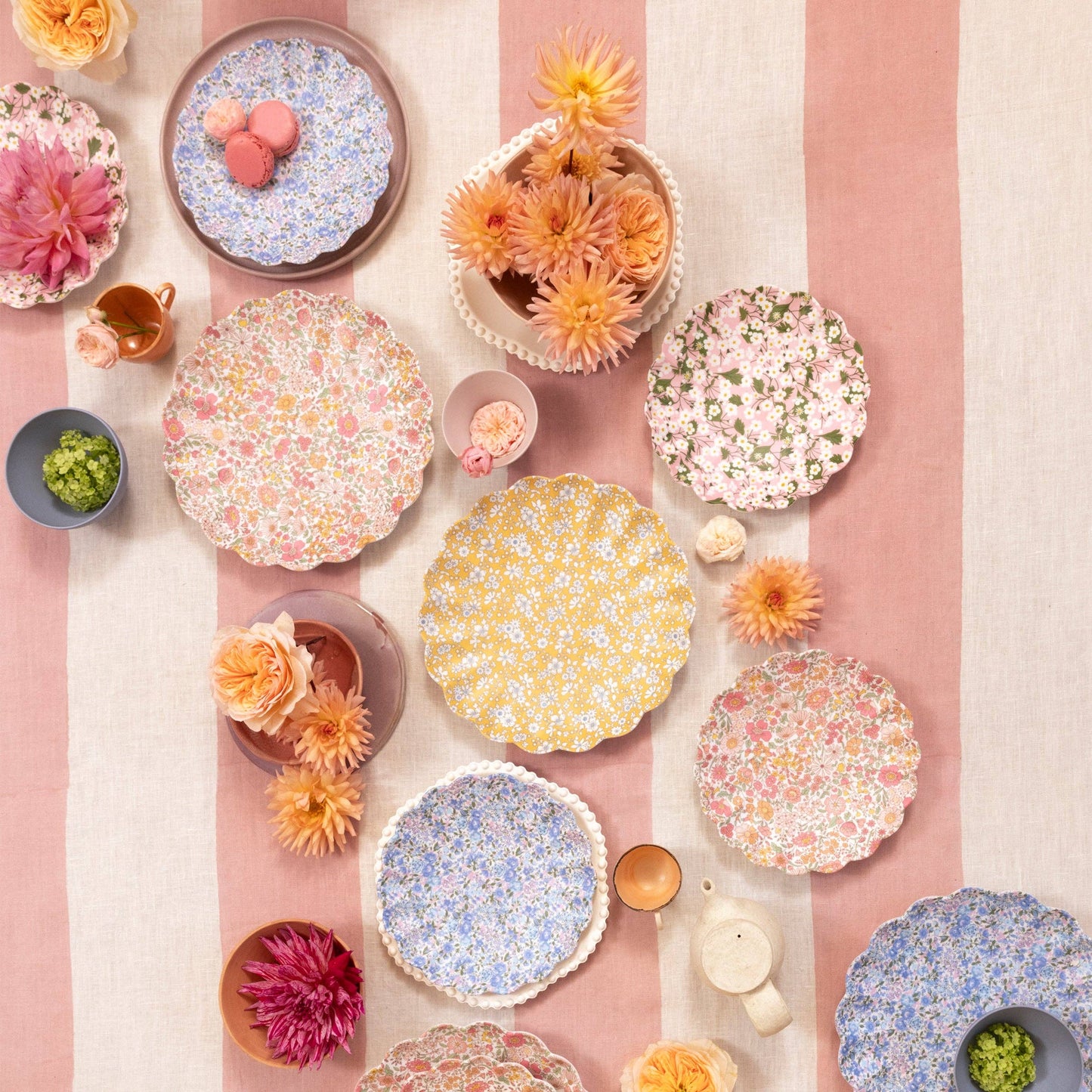 Meri Meri x Liberty Mixed Set Reusable Small Plates