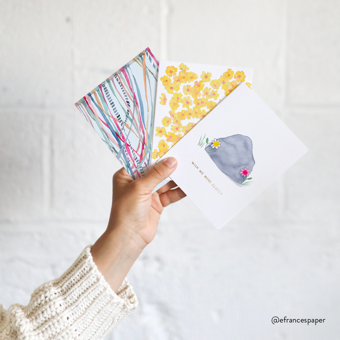 Yellow Flowers Greeting Card