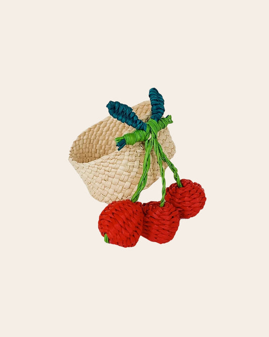 Cherry Napkin Ring - Set of 4