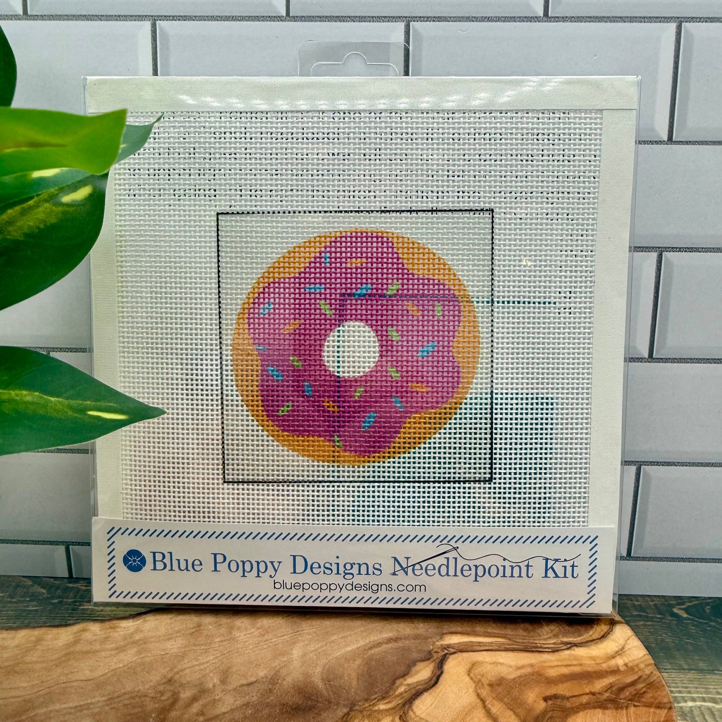 Doughnut  Needlepoint Kit