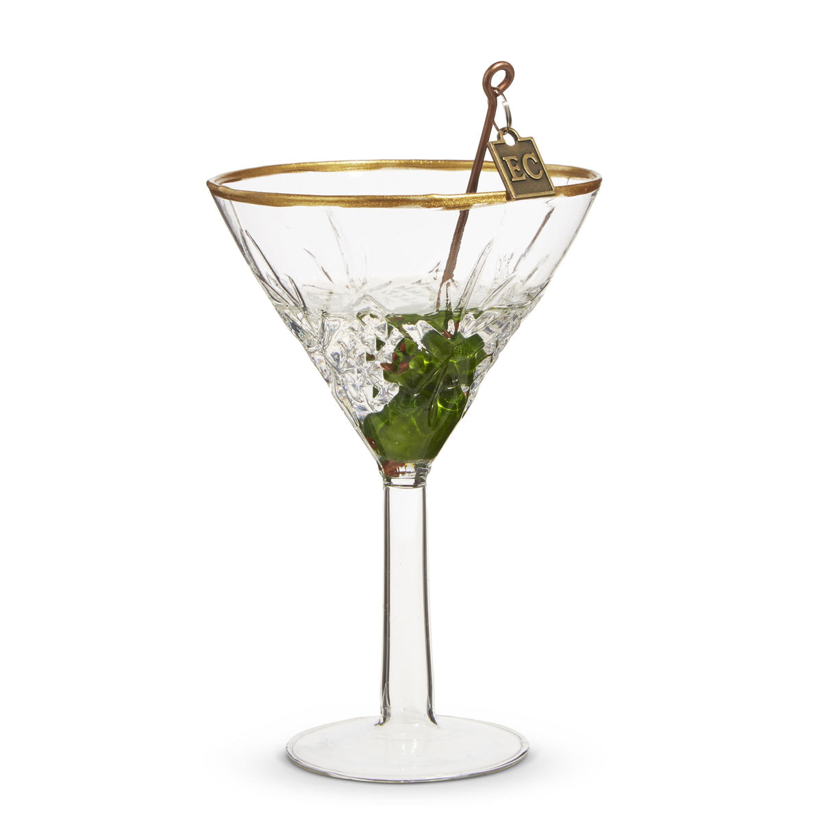 EC 4.75 Elegant Martini Ornament