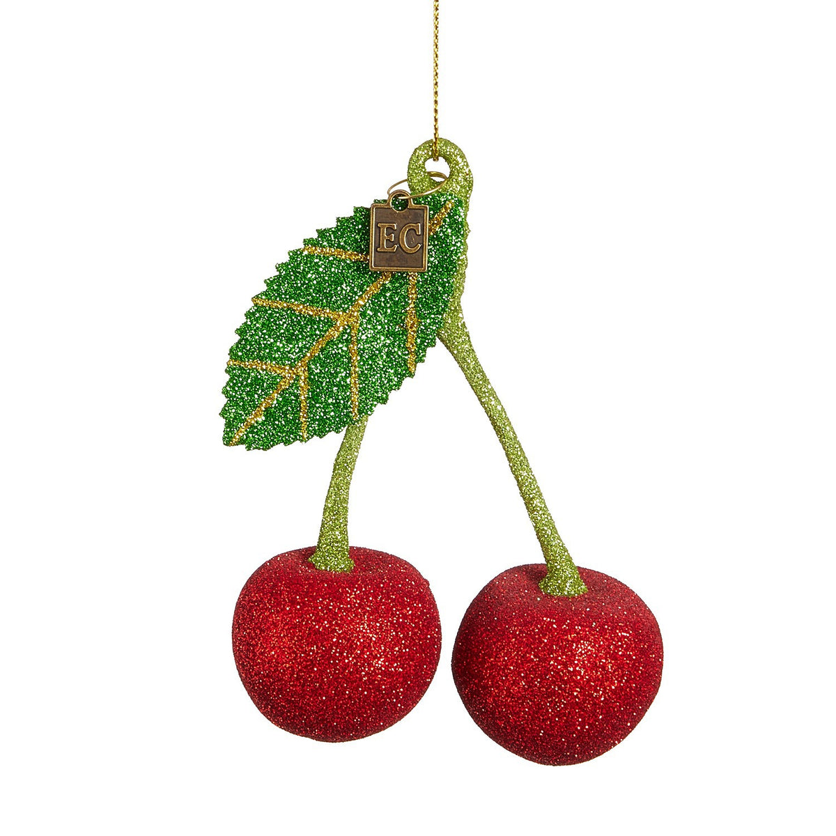 EC 5 Glitter Pop Cherry Cheer Ornament