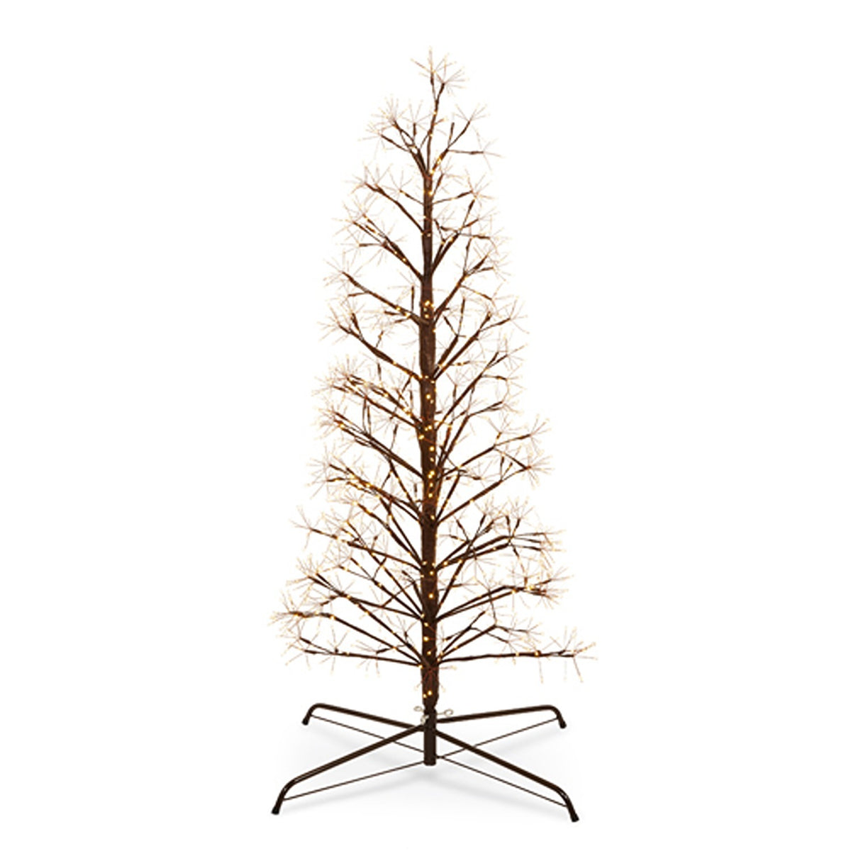 5' Brown Fairy Light Tape Pod Tree