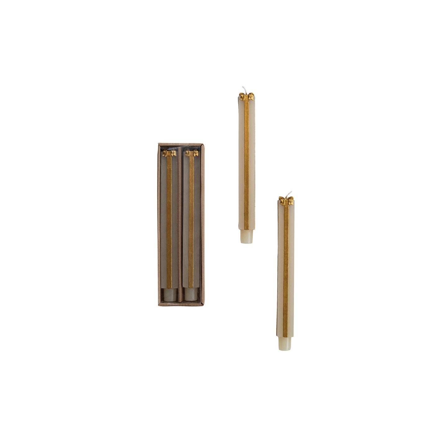 Giftbox Taper Candles in Box, Set of 2