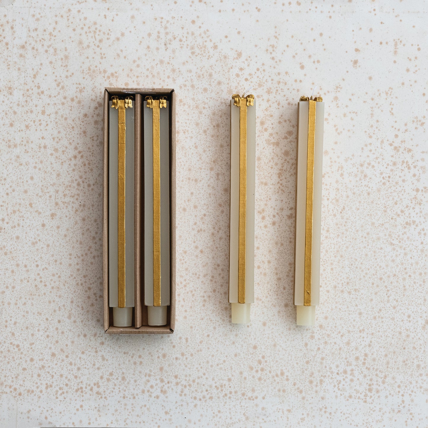 Giftbox Taper Candles in Box, Set of 2