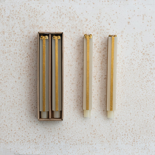 Giftbox Taper Candles in Box, Set of 2